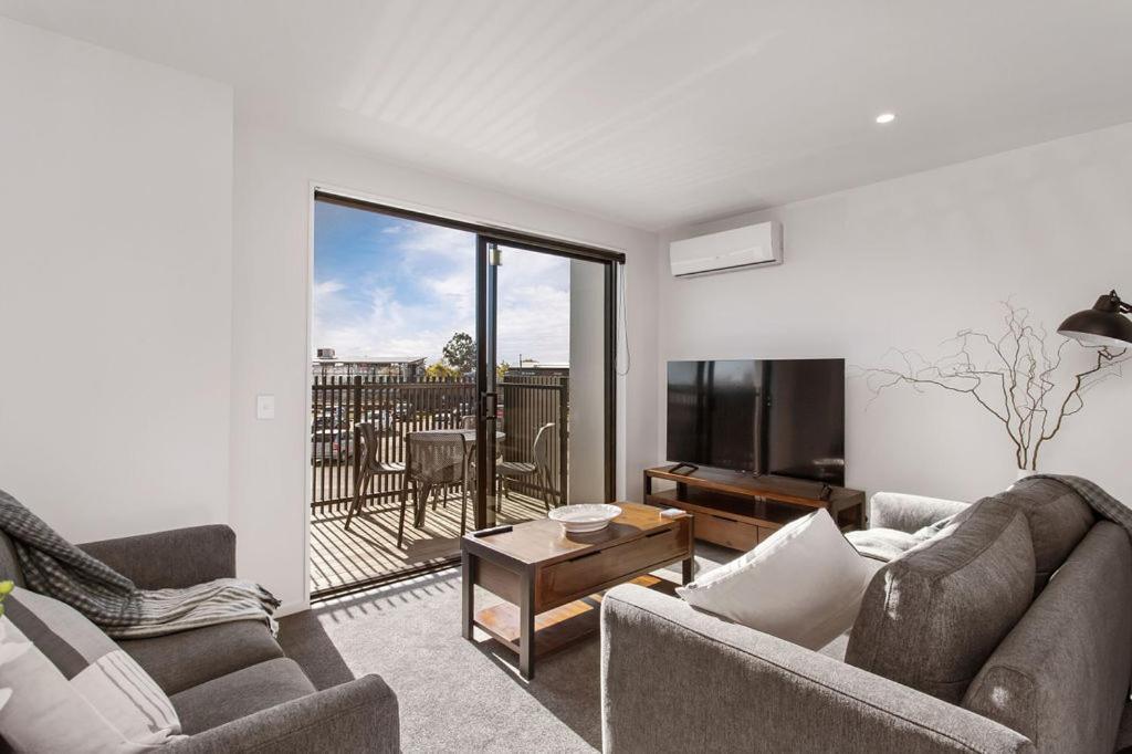 Stylish Brand New Sunny 3Bdrm 3Bth Garage Sleeps 6 Apartment Christchurch Exterior foto